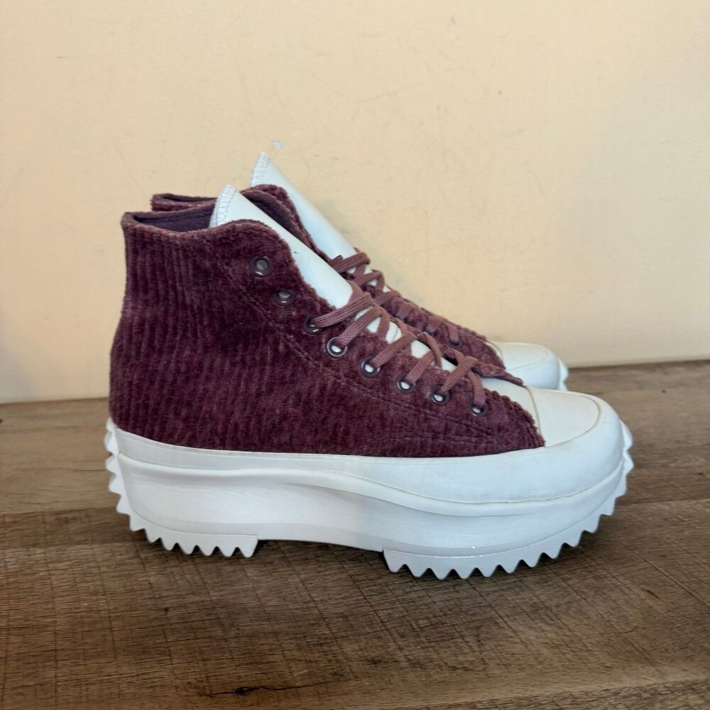 Converse Women’s 8.5 Run Star Hike Utility Chunky Platform Sneakers shoes - Picture 4 of 8